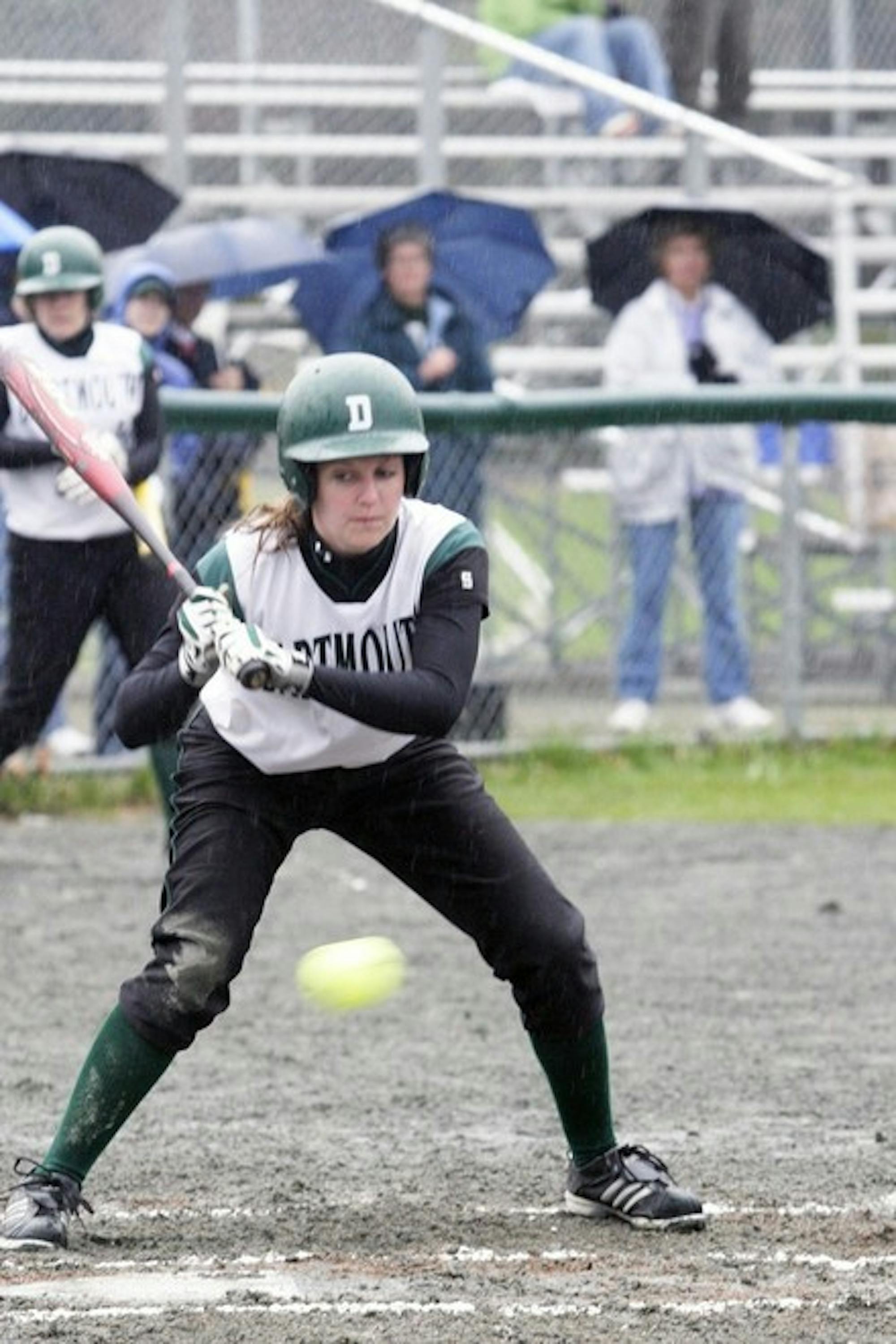 UMass pitchers rendered Dartmouth's bats silent Wednesday, as the team could not muster a single run in successive losses to the Minutewomen.