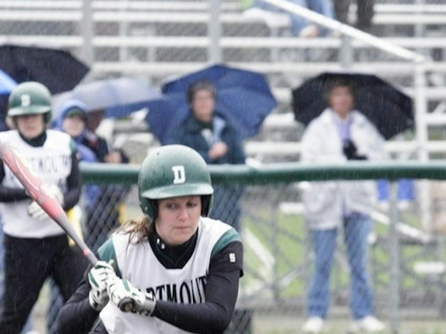 UMass pitchers rendered Dartmouth's bats silent Wednesday, as the team could not muster a single run in successive losses to the Minutewomen.