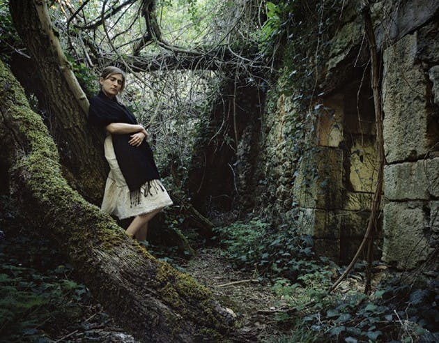 Christa Parravani's images, now on display at the Hopkins Center, are based on Masters' 