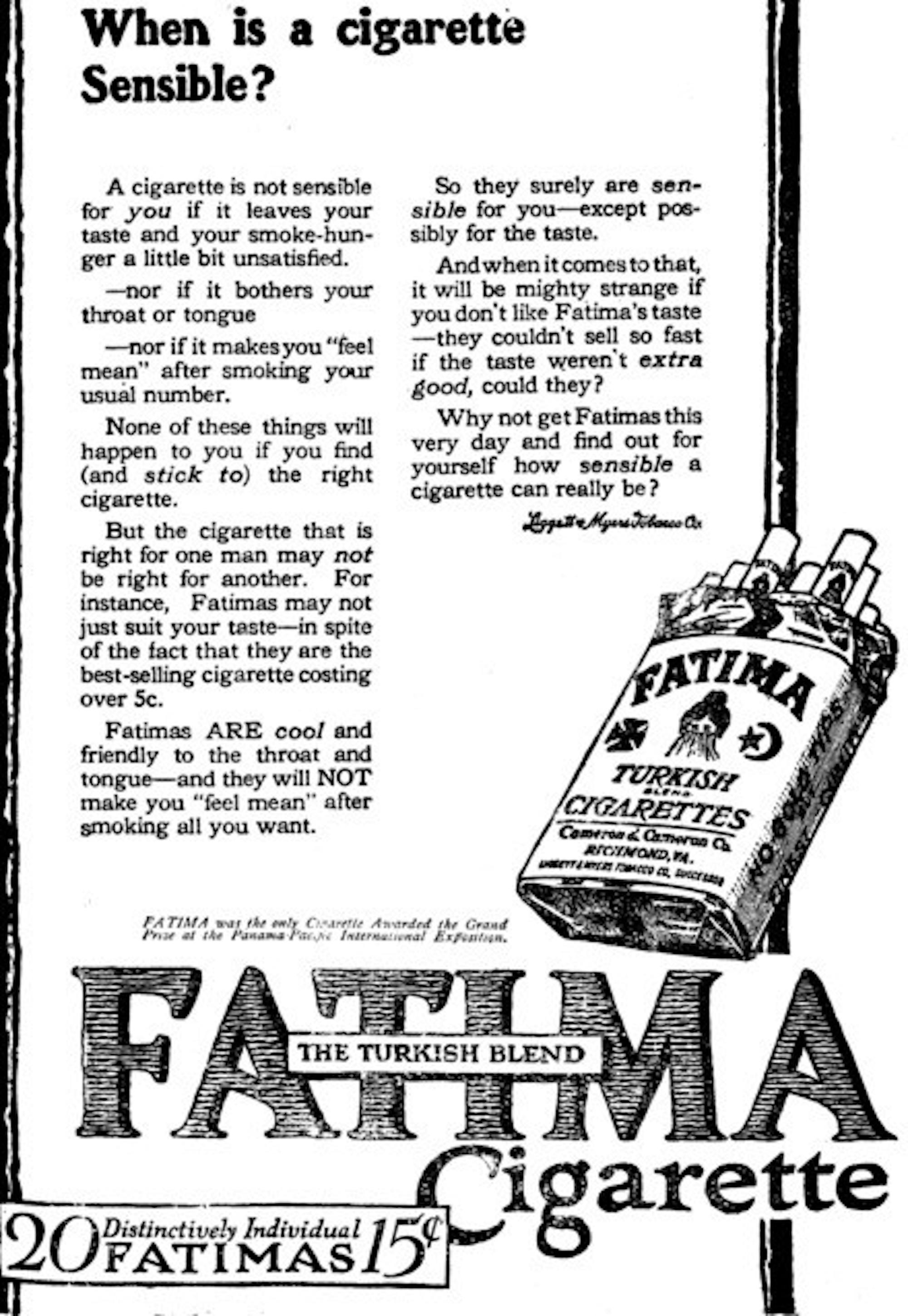 This advertisement was printed in The Dartmouth on Sept. 23, 1915