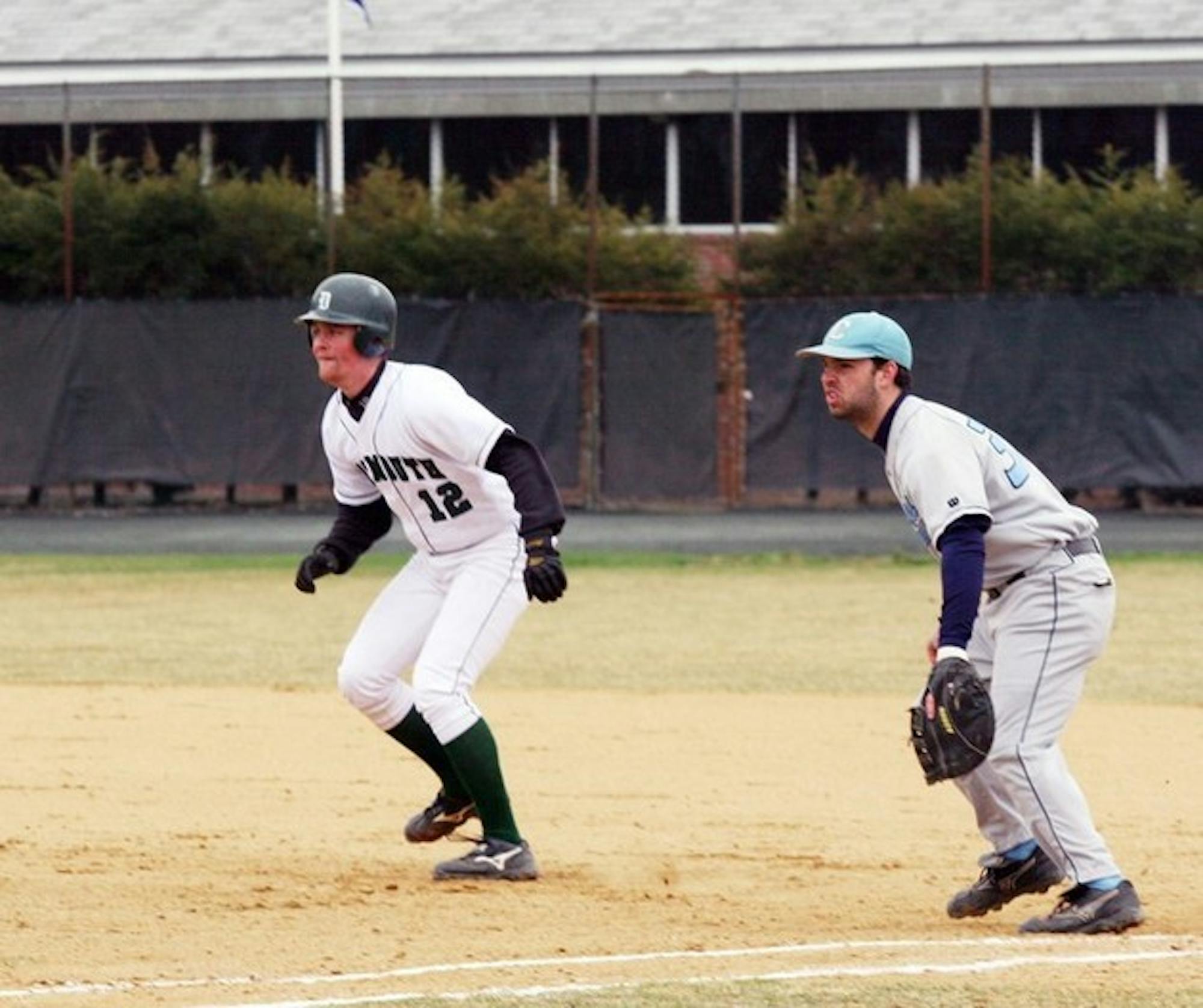 Catcher Jack Monahan '09 drove in two runs in the second game of a doubleheader versus Columbia Saturday.