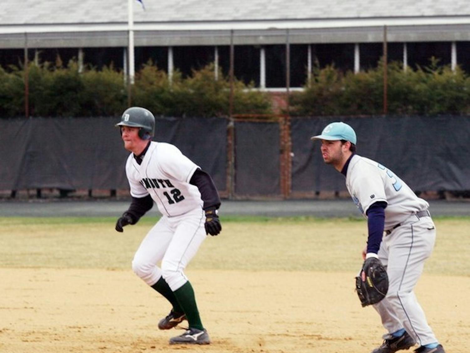 Catcher Jack Monahan '09 drove in two runs in the second game of a doubleheader versus Columbia Saturday.