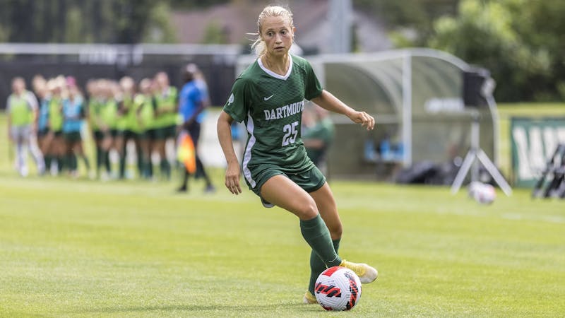 Hannah Curtin ’25 has been one of the Big Green’s best players so far this season. She was named the Ivy League Rookie of Week for the week of August 30.
