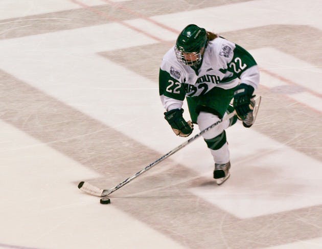 Jenna Cunningham '10 is one of three Dartmouth women's hockey team members nominated for the Patty Kazmaier Memorial Award.
