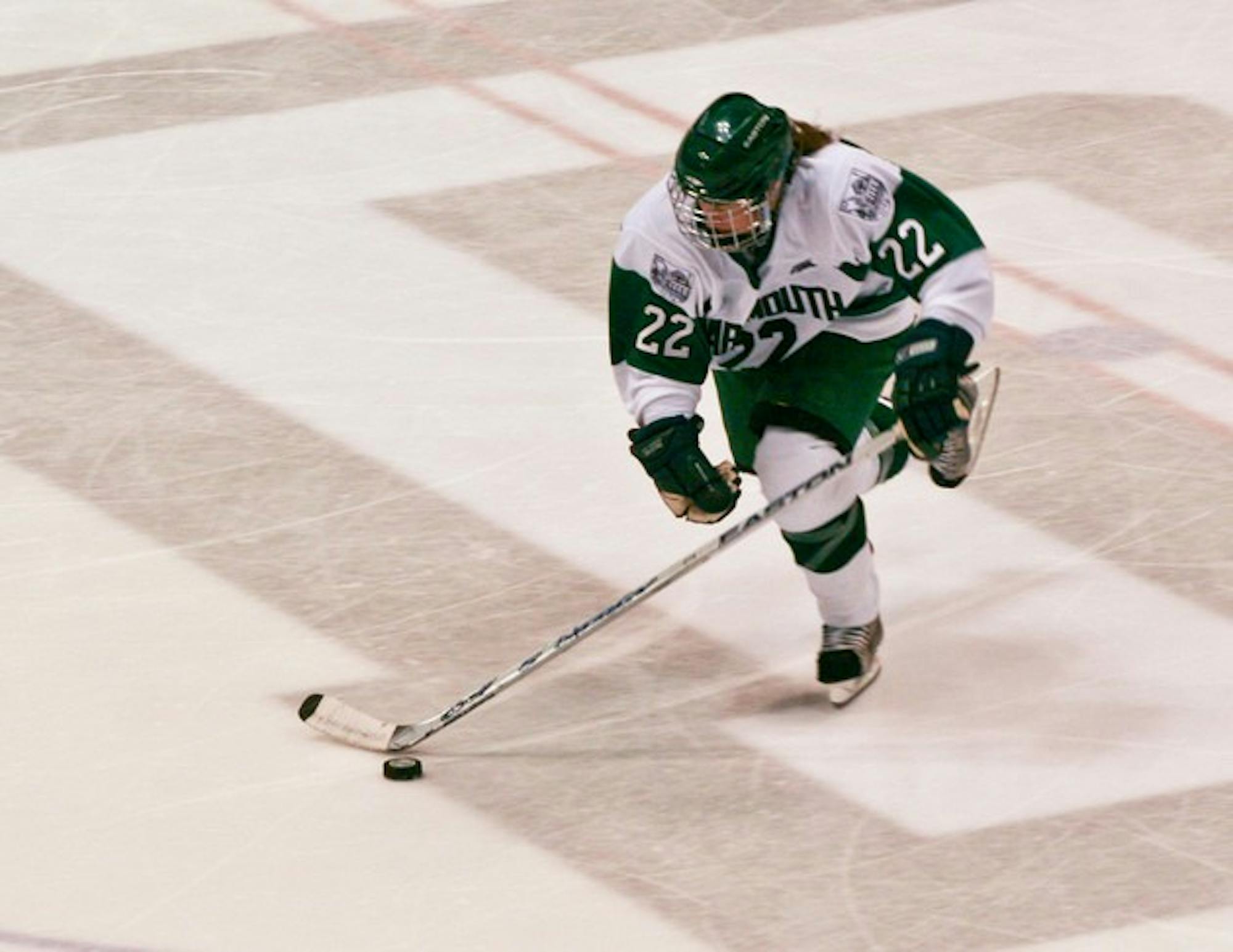Jenna Cunningham '10 is one of three Dartmouth women's hockey team members nominated for the Patty Kazmaier Memorial Award.