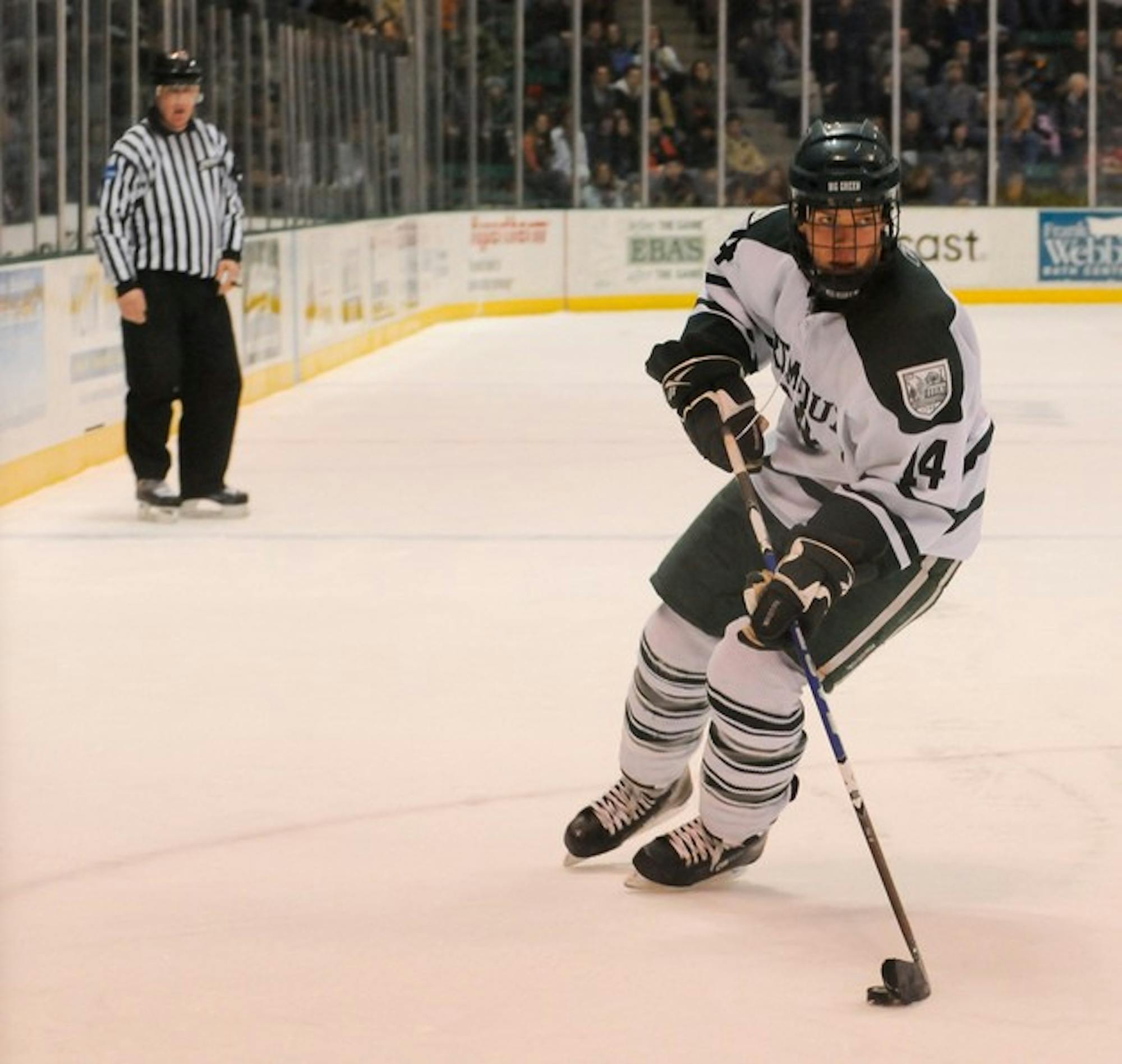 Dartmouth men's hockey will take on in-state rival University of New Hampshire on Saturday at the Verizon Center in Manchester, N.H.