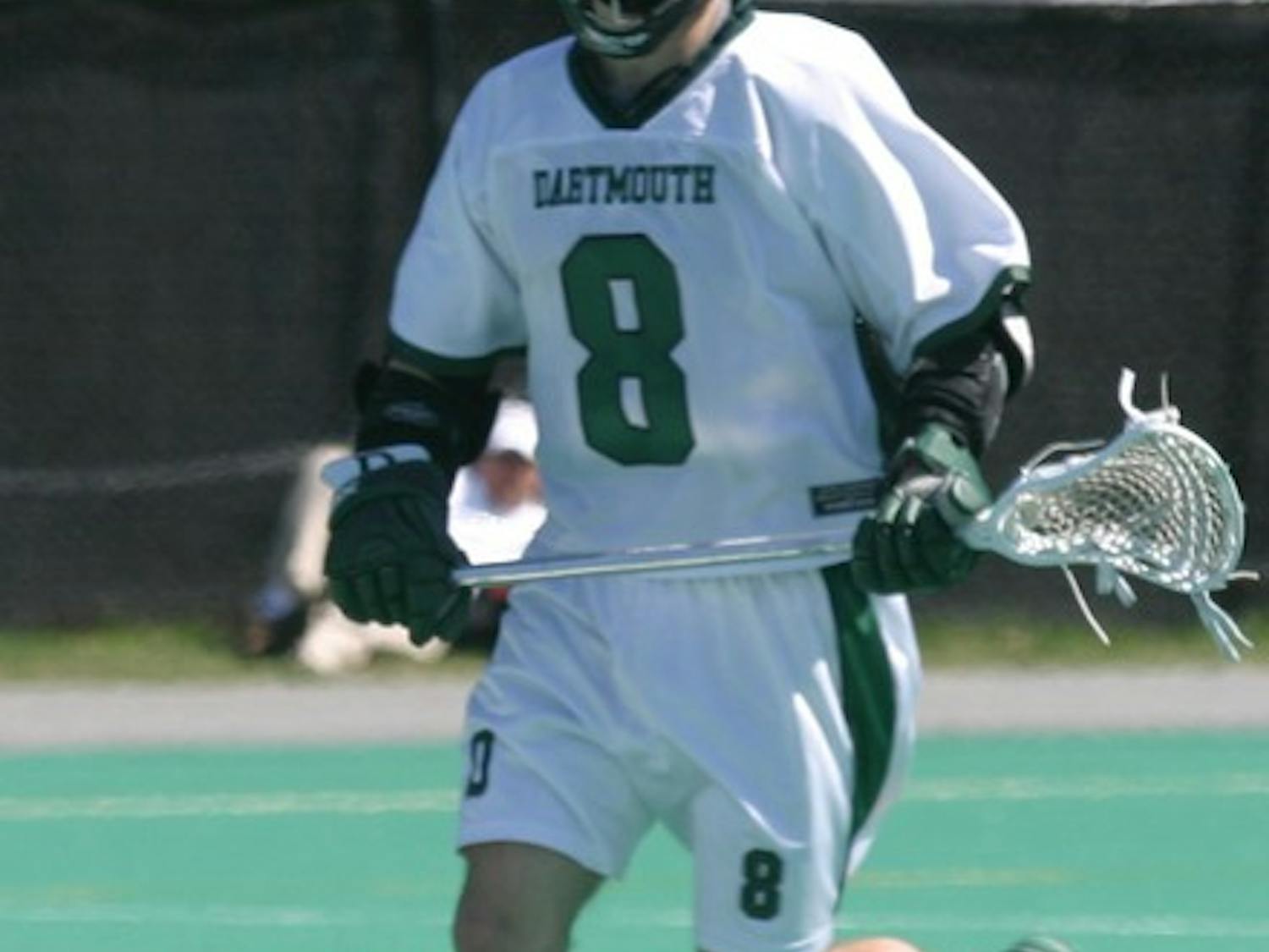 Nick Bonacci '07 scored his 25th and 26th goals of the season in a losing effort against No. 7 Princeton on Saturday. The Big Green fell to 4-9 overall.