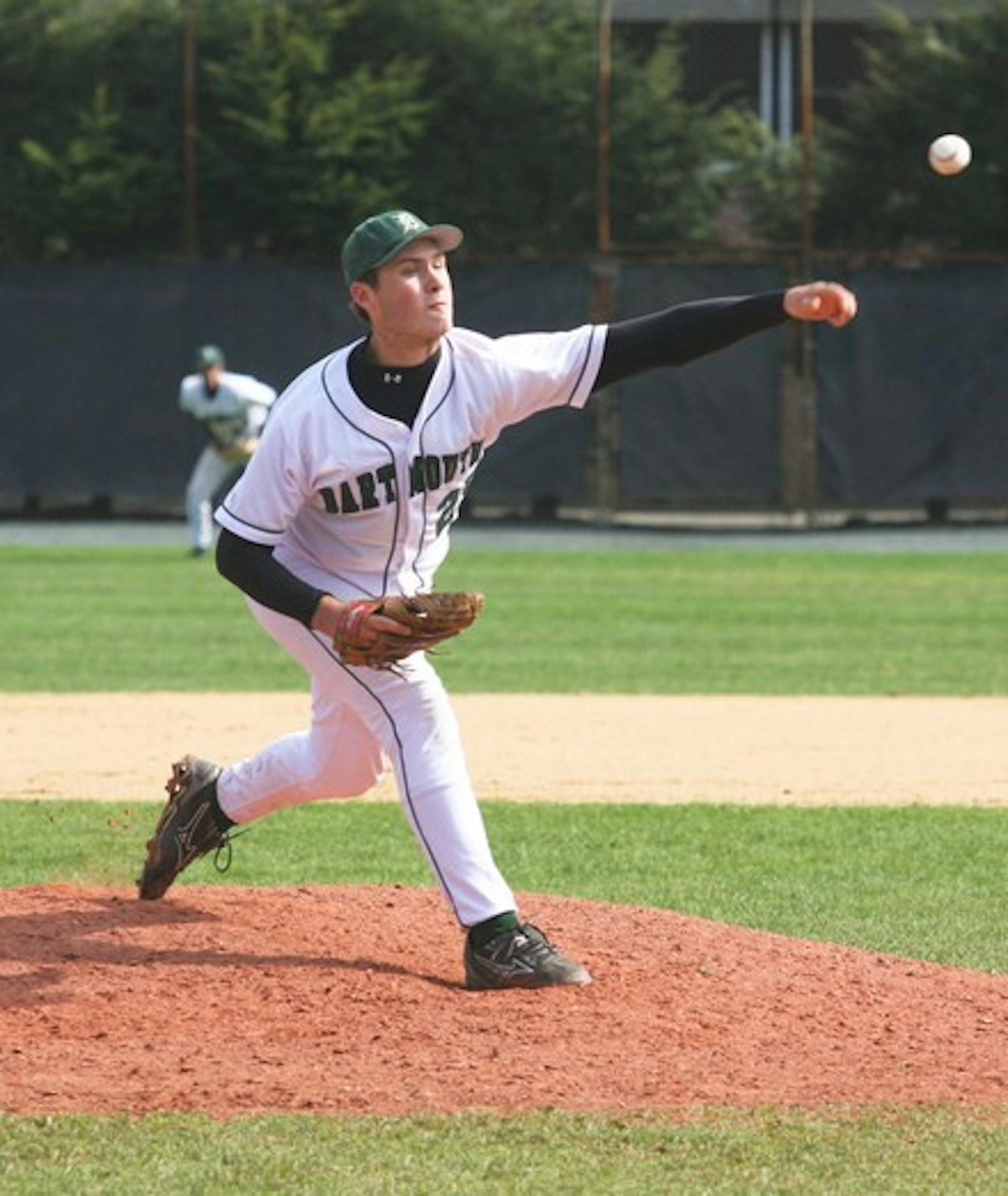 Dartmouth's pitching staff has a 5.74 earned run average, third best in the Ivy League, and a combined record of 24 victories, the highest in the league.