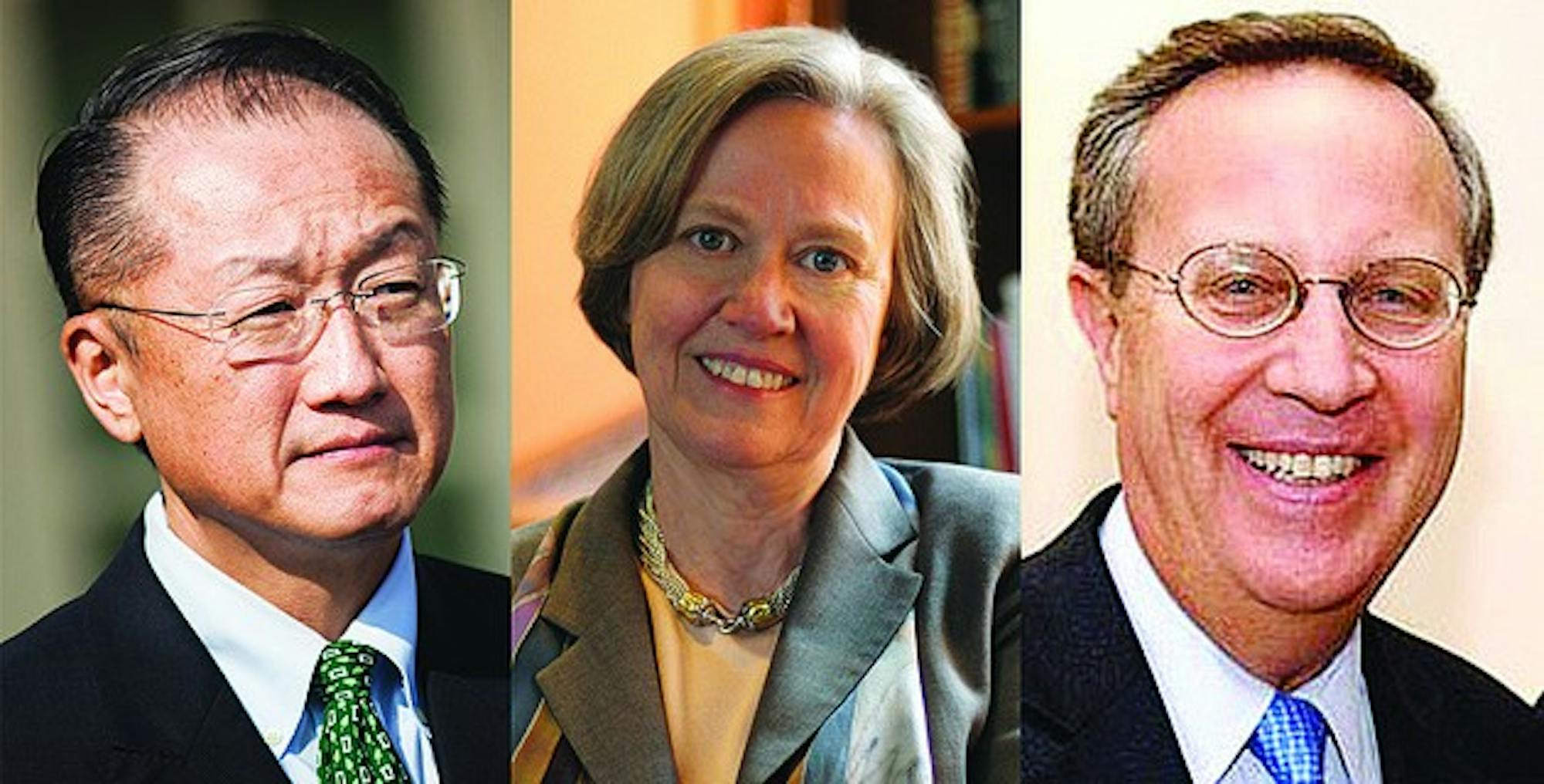 Jim Yong Kim, Princeton's Shirley Tilghman and Yale's Richard Levin will all have departed by the end of this year.