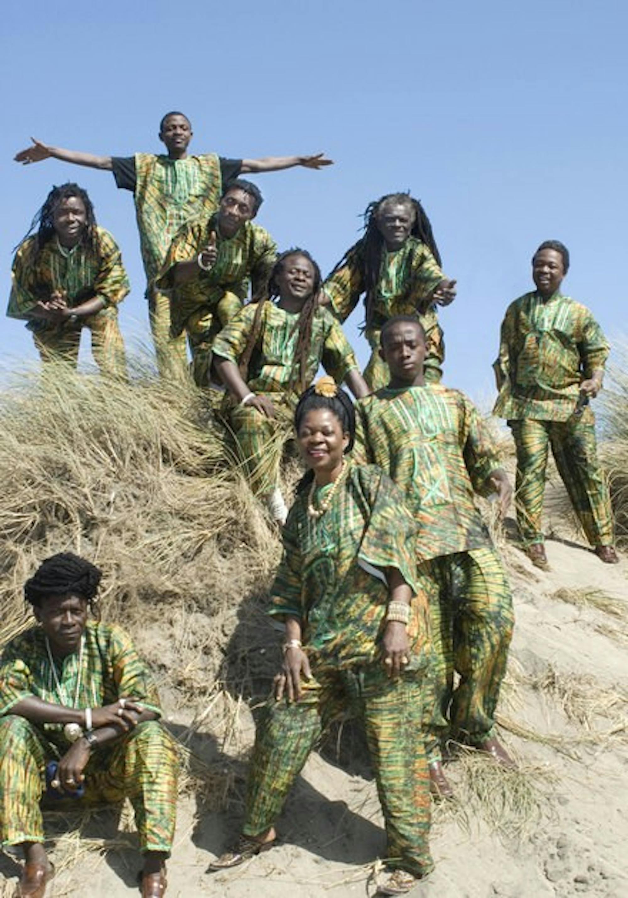 The Sierra Leone Refugee All Stars will perform on the Green on Friday evening.