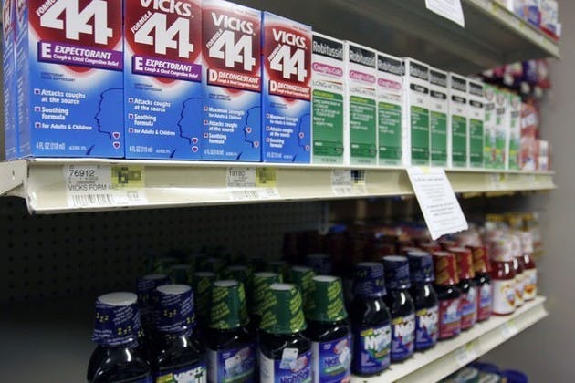 The Patriot Act recently limited sales of medicine.