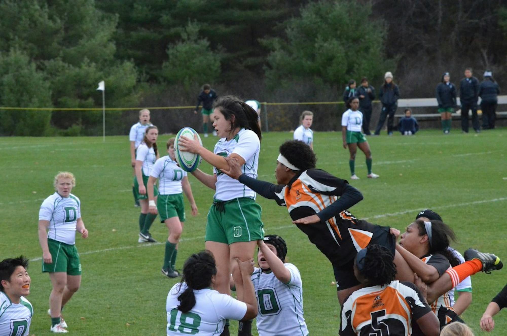 In its debut season as a varsity program, the women’s rugby team won the Ivy crown.