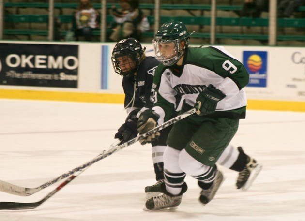 Dartmouth improved to 9-5-2 in the ECAC with a win and a tie this weekend.