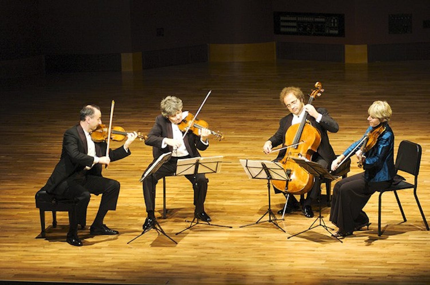 The Takacs Quartet will perform Tuesday evening in the Hopkins Center.