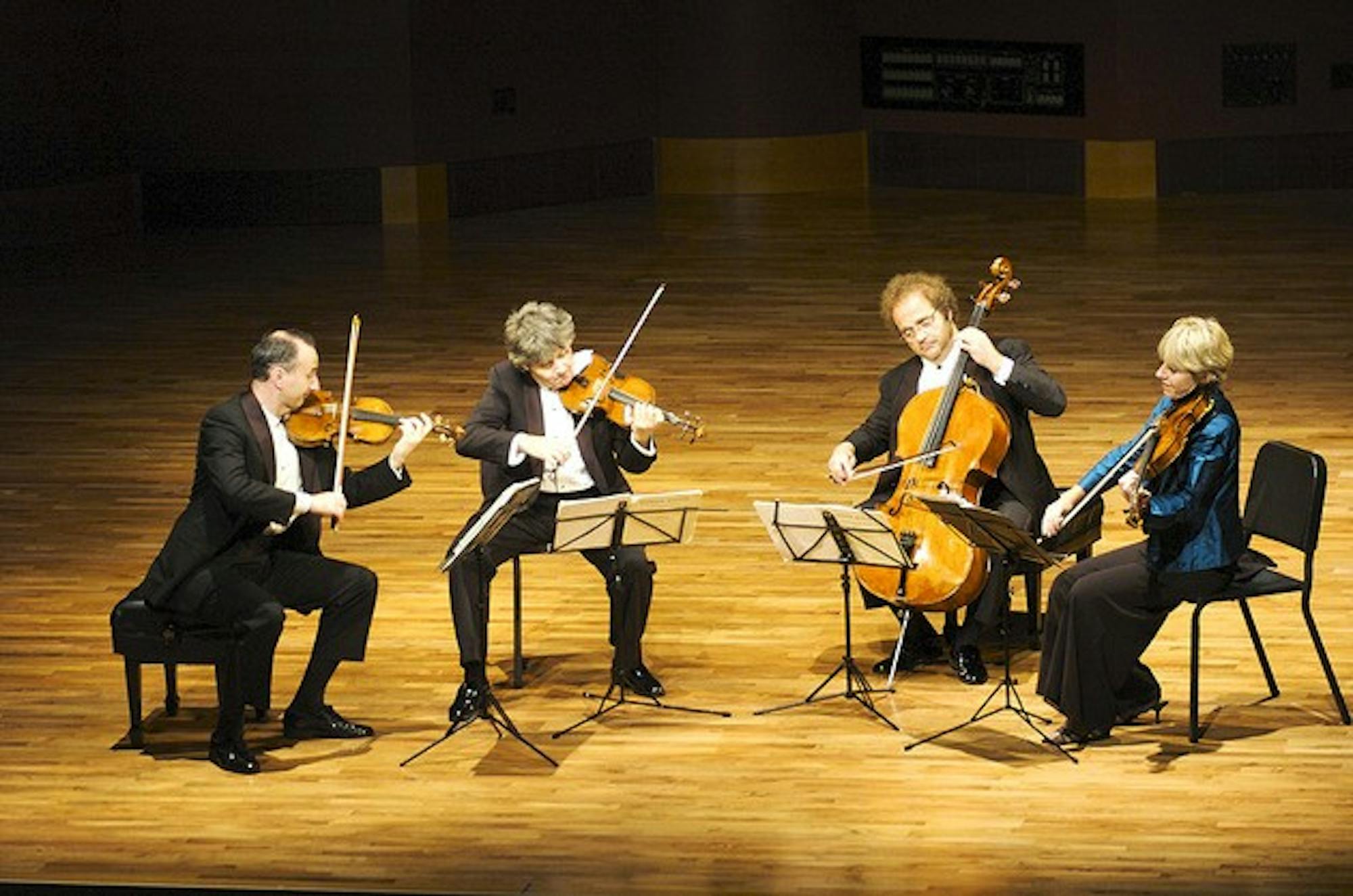 The Takacs Quartet will perform Tuesday evening in the Hopkins Center.