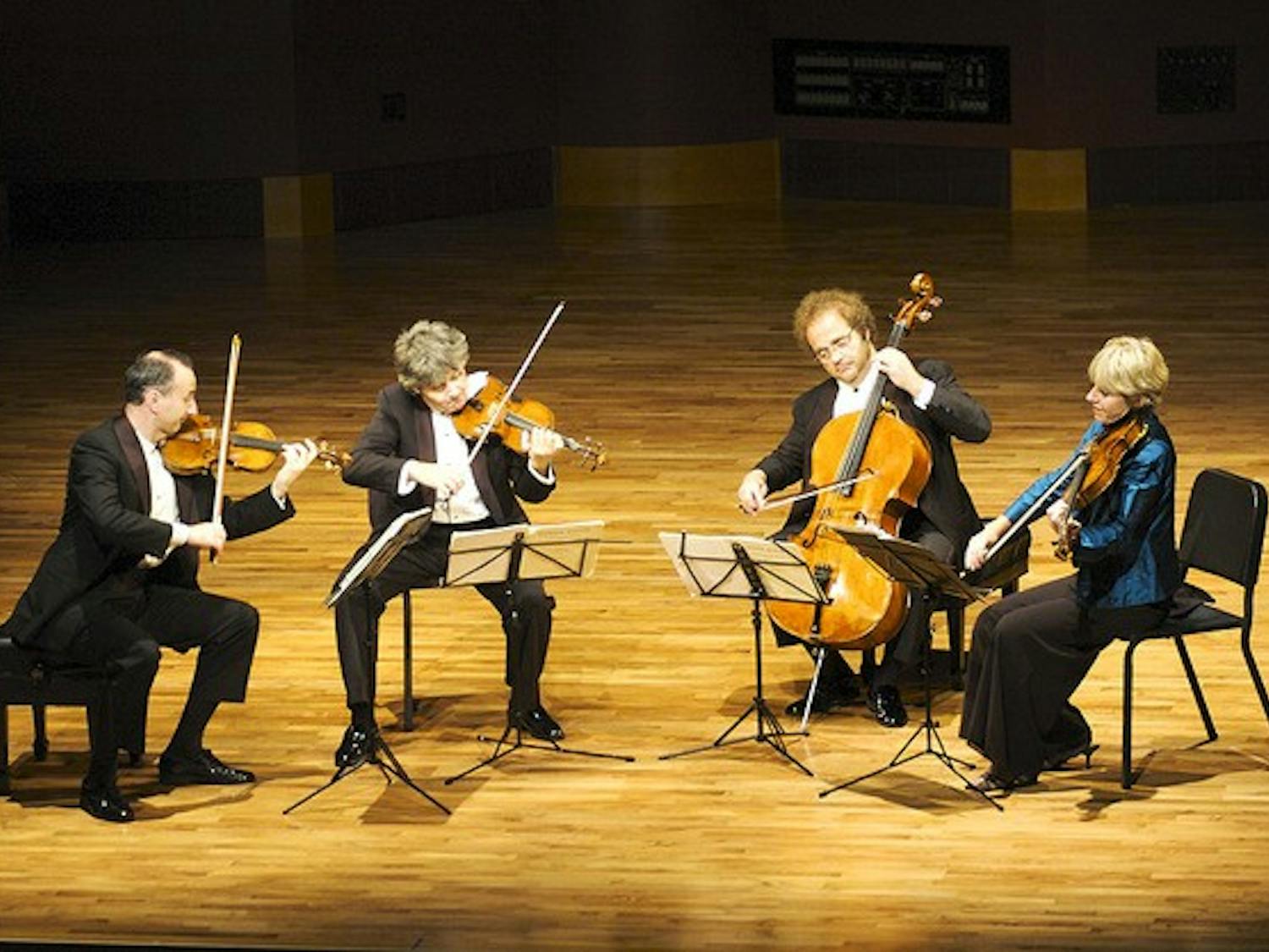 The Takacs Quartet will perform Tuesday evening in the Hopkins Center.