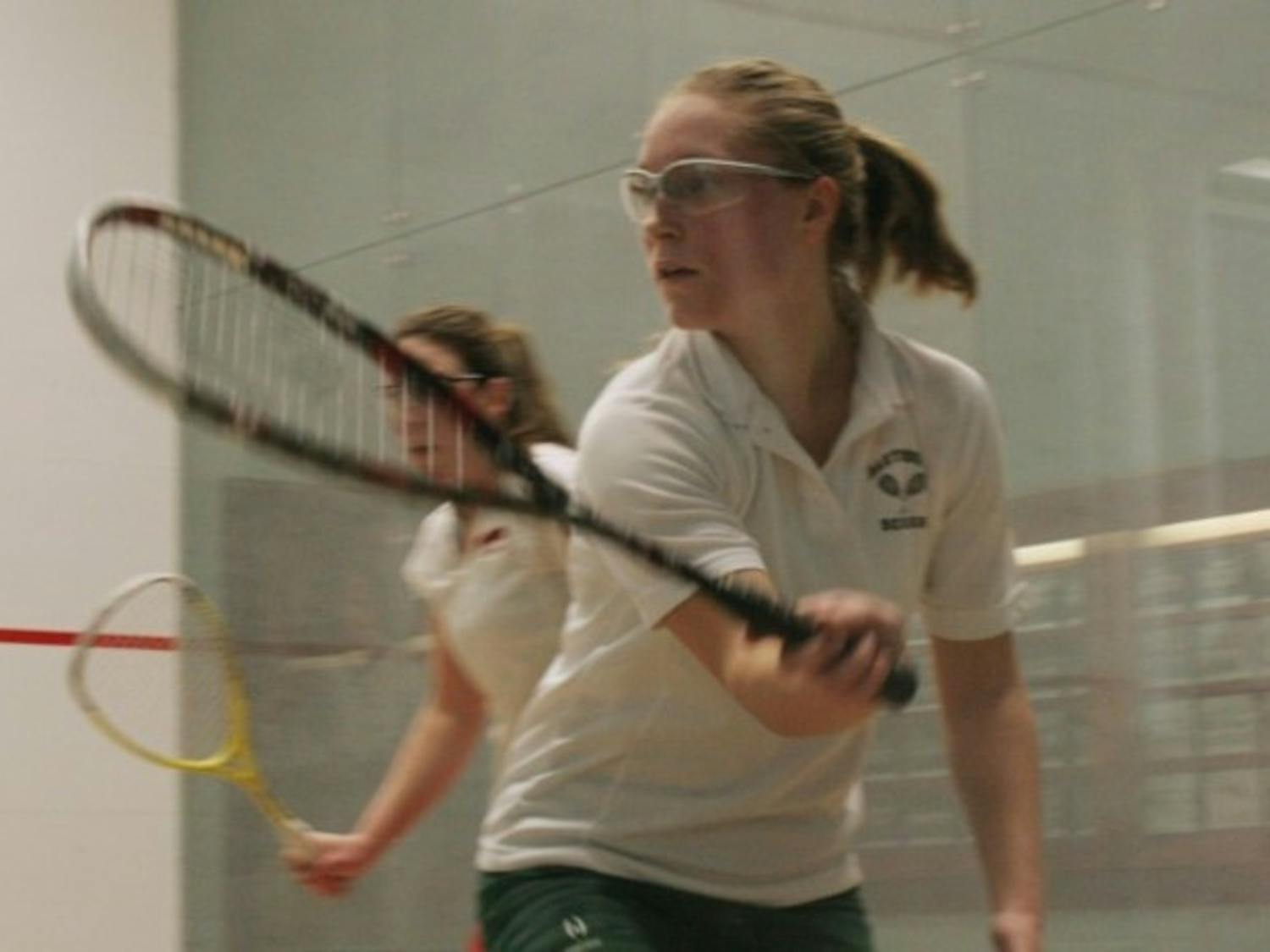 Four senior classmates and a number of other team members finished their Dartmouth squash careers Sunday.