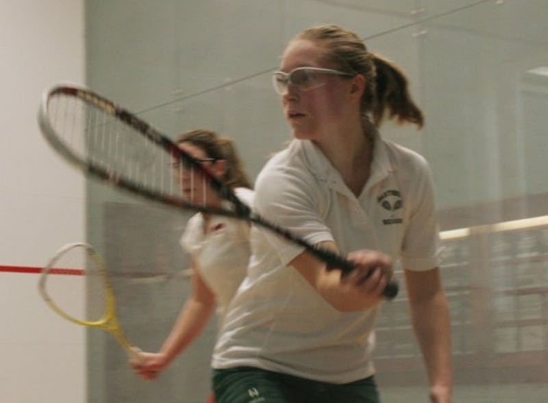 Four senior classmates and a number of other team members finished their Dartmouth squash careers Sunday.