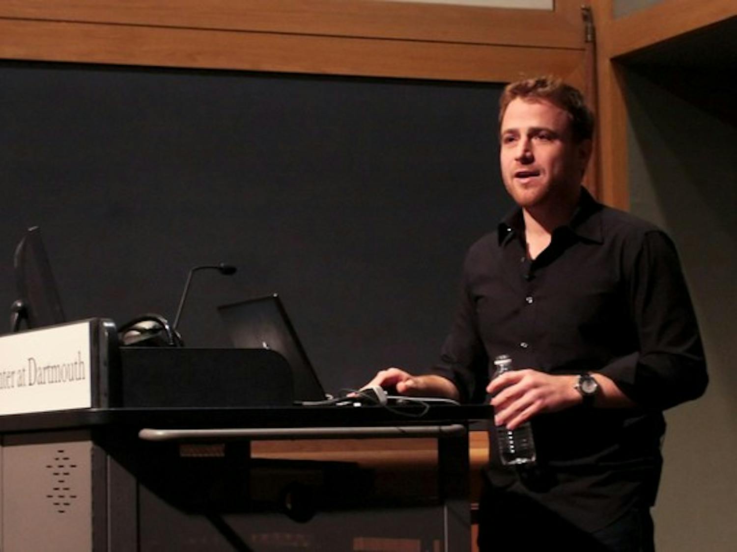Flickr co-founder Stewart Butterfield discussed the idea behind Flickr in his Wednesday lecture at the Rockefeller Center.