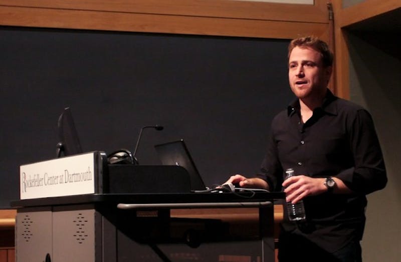Flickr co-founder Stewart Butterfield discussed the idea behind Flickr in his Wednesday lecture at the Rockefeller Center.
