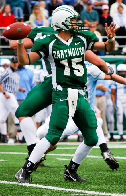 Alex Jenny '10 hopes to start at quarterback in the 2008-09 season.