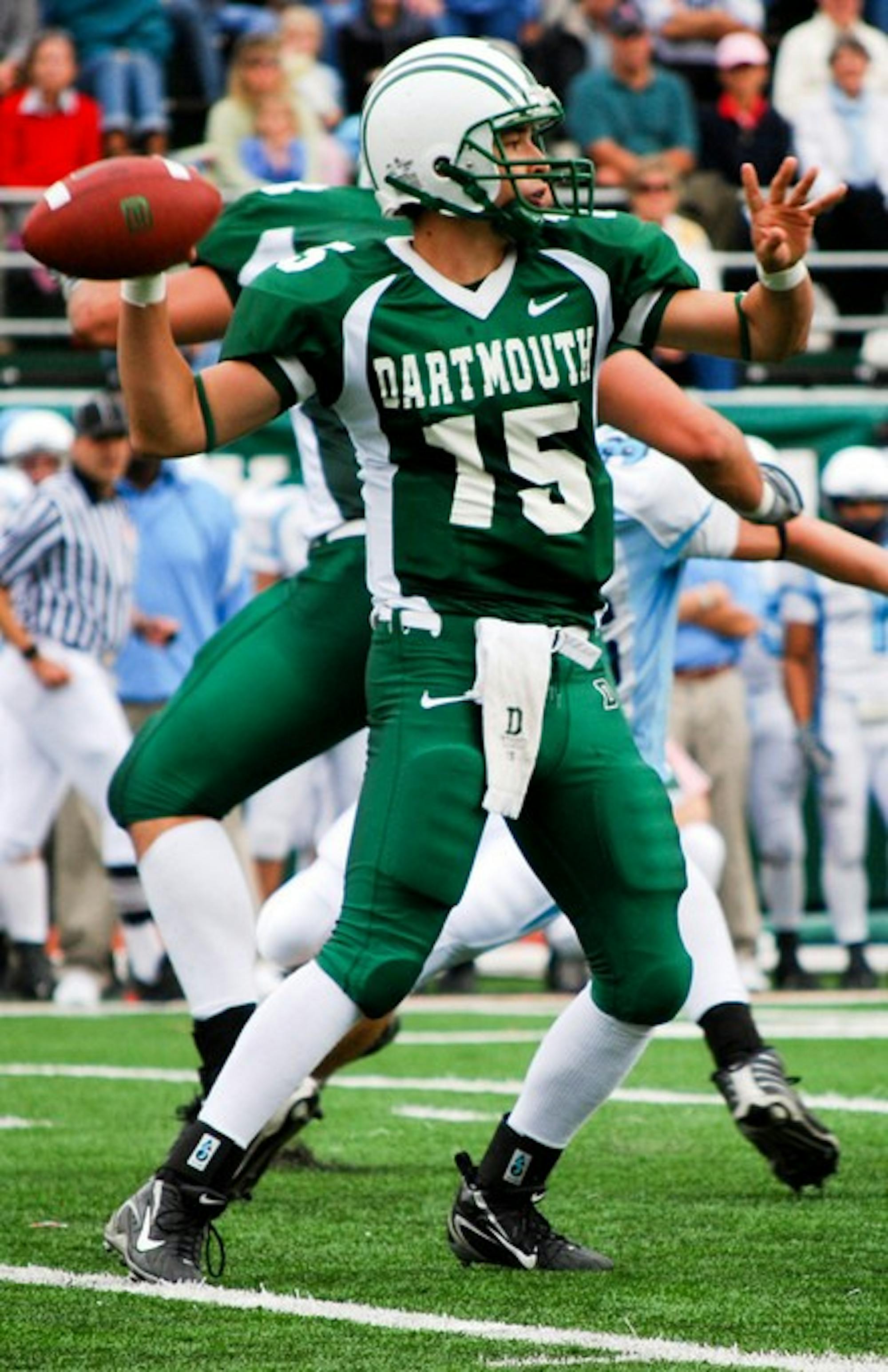 Alex Jenny '10 hopes to start at quarterback in the 2008-09 season.
