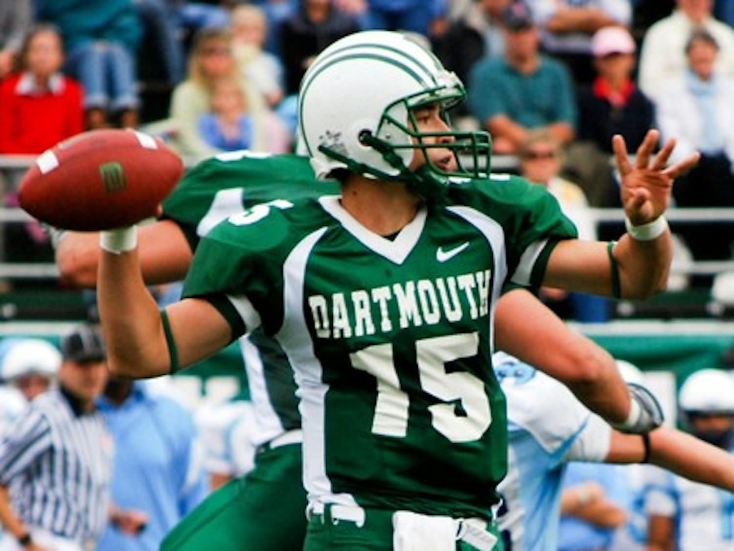 Alex Jenny '10 hopes to start at quarterback in the 2008-09 season.