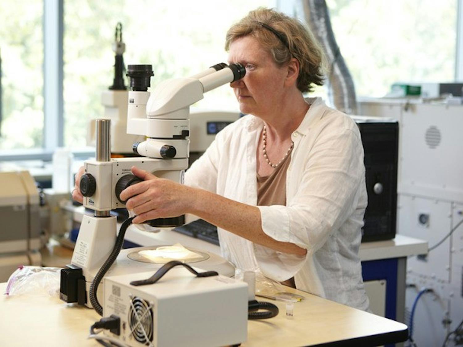 Scientist Terry Plank '85, a Columbia University professor who studies volcanic eruptions and formations, was awarded a 