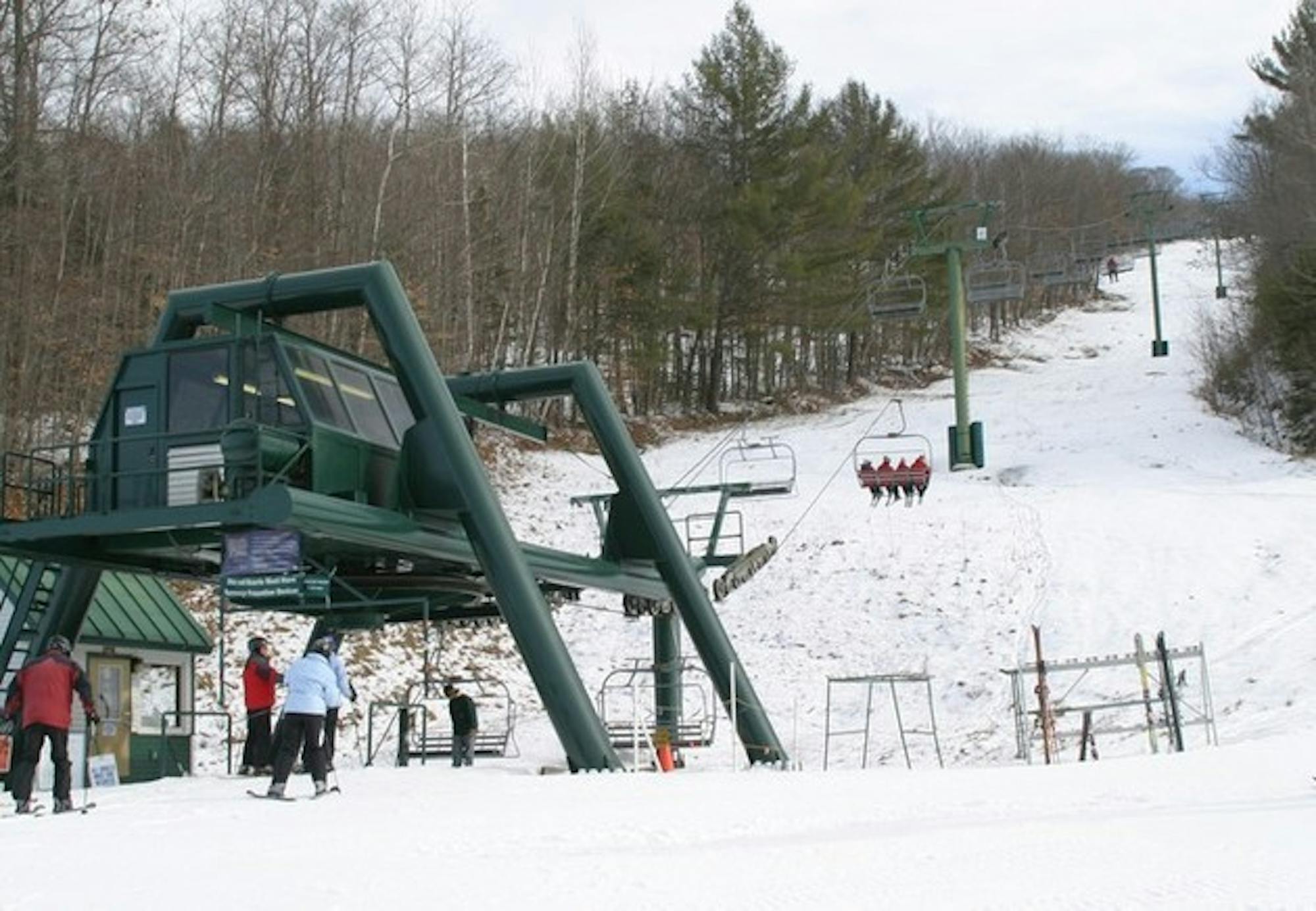 Warm weather pushed back the Dartmouth Skiway's 50th anniversary celebration to mid-January. Only five of 30 trails are currently open.