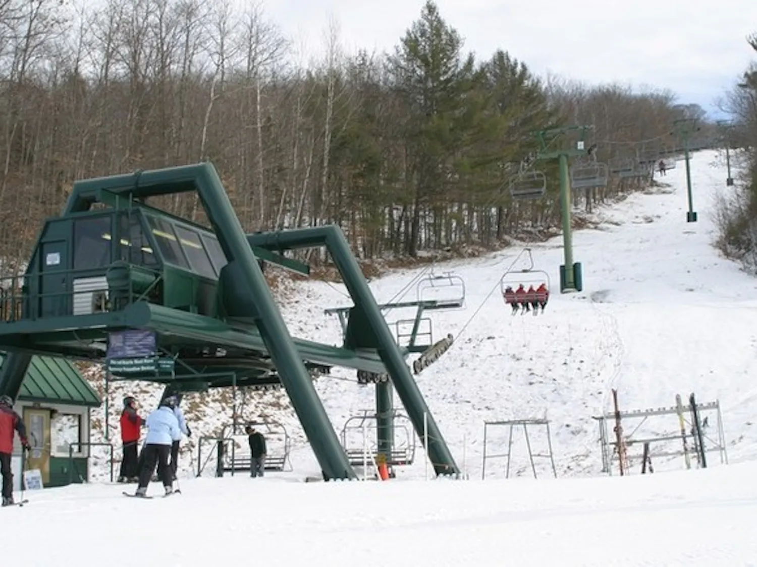 Warm weather pushed back the Dartmouth Skiway's 50th anniversary celebration to mid-January. Only five of 30 trails are currently open.
