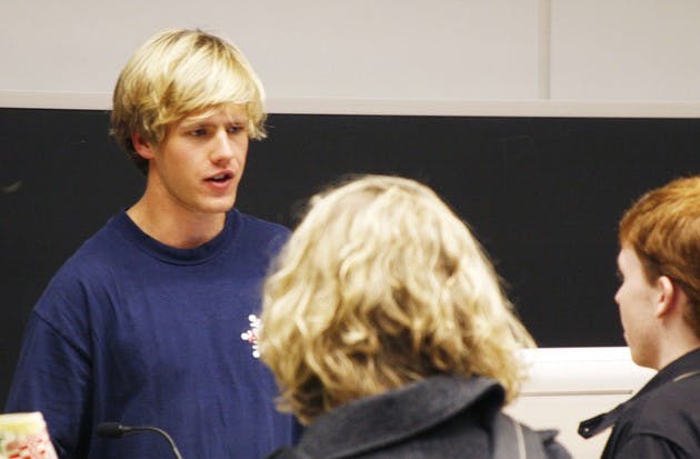 Student Body President Travis Green '08 said after Tuesday's Assembly meeting that the group is looking to get involved with the Class Divide program.