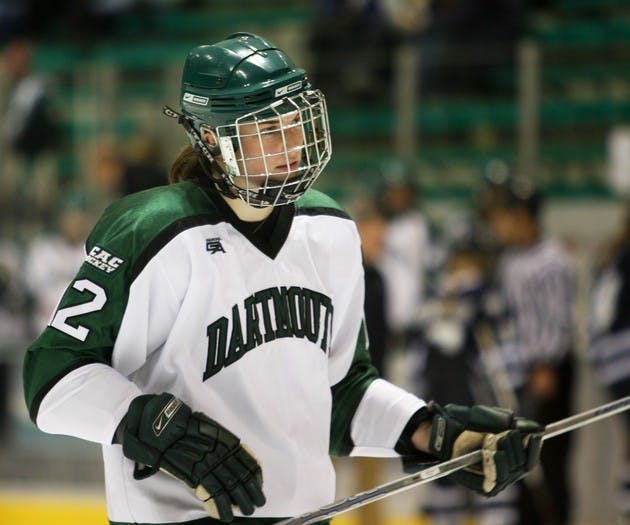 Harvard frustrated Dartmouth's scorers with a 4-0 win, outshooting the Big Green 43-18 and playing most of the game on Dartmouth's defensive end.