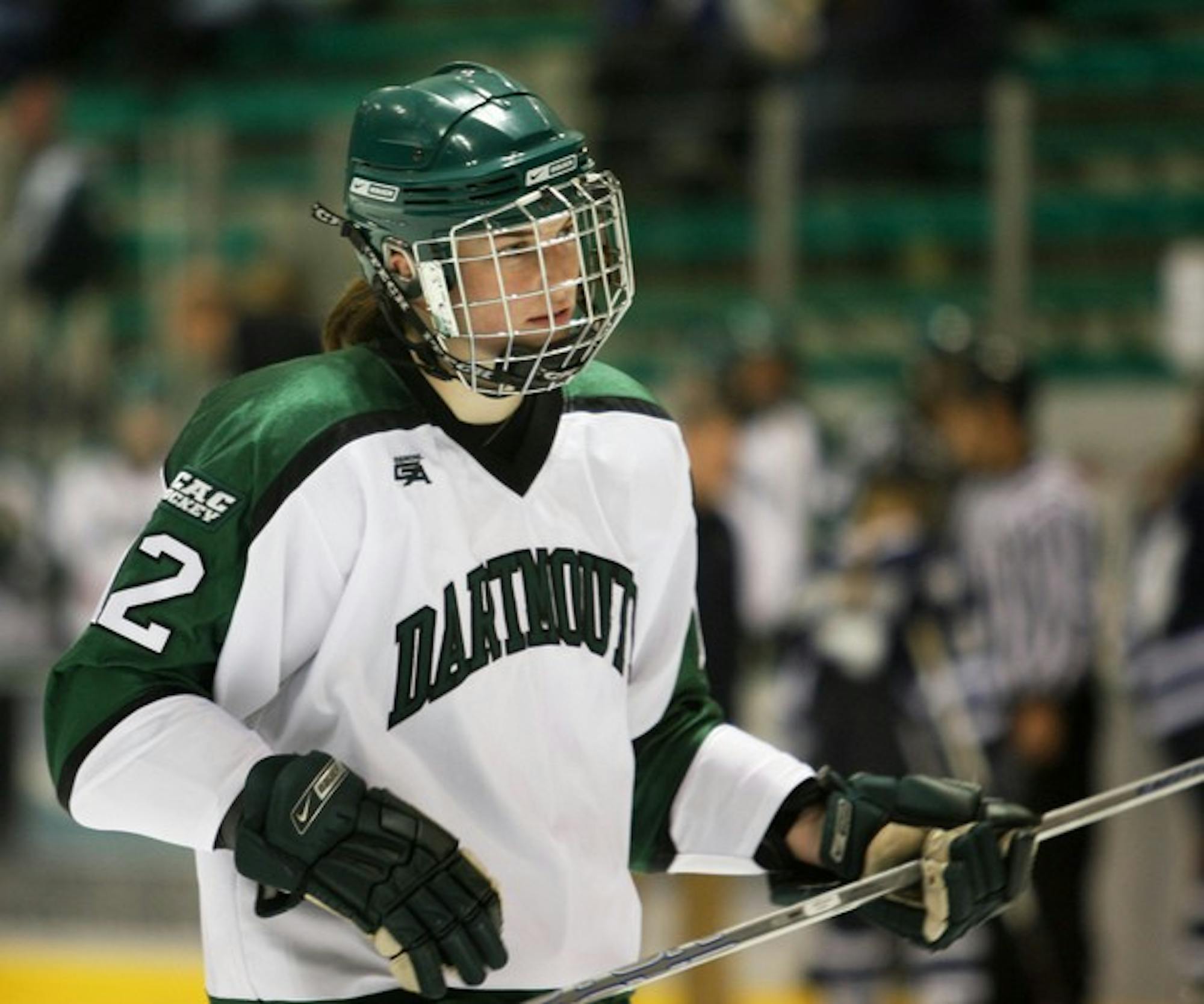 Harvard frustrated Dartmouth's scorers with a 4-0 win, outshooting the Big Green 43-18 and playing most of the game on Dartmouth's defensive end.