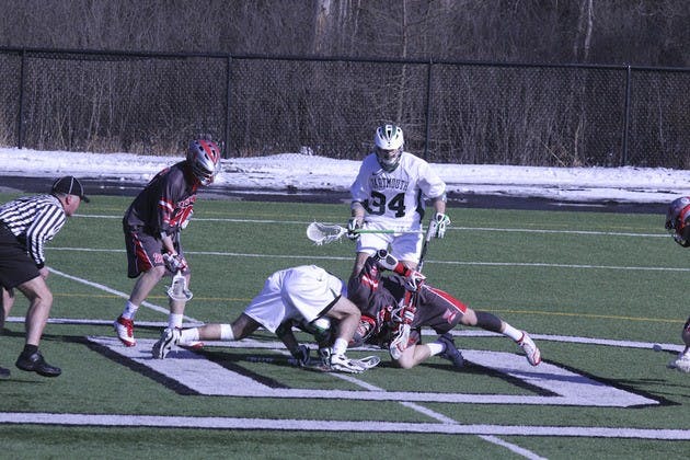 The men's lacrosse team fell to Harvard in its Ivy opener last Saturday. Dartmouth resumes conference play against Cornell this weekend.