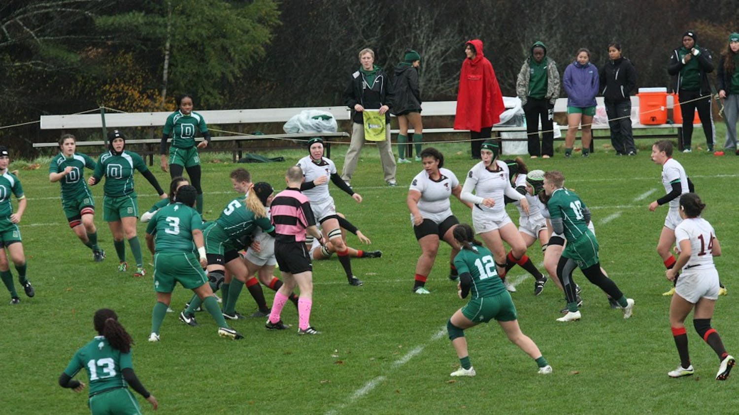 The women's rugby team went varsity in 2015.