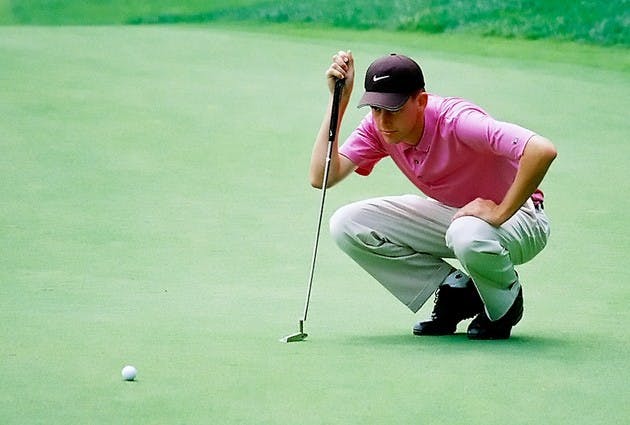 Peter Williamson '12, the individual Ivy League golf champion, competed in the NCAA Regional last weekend.