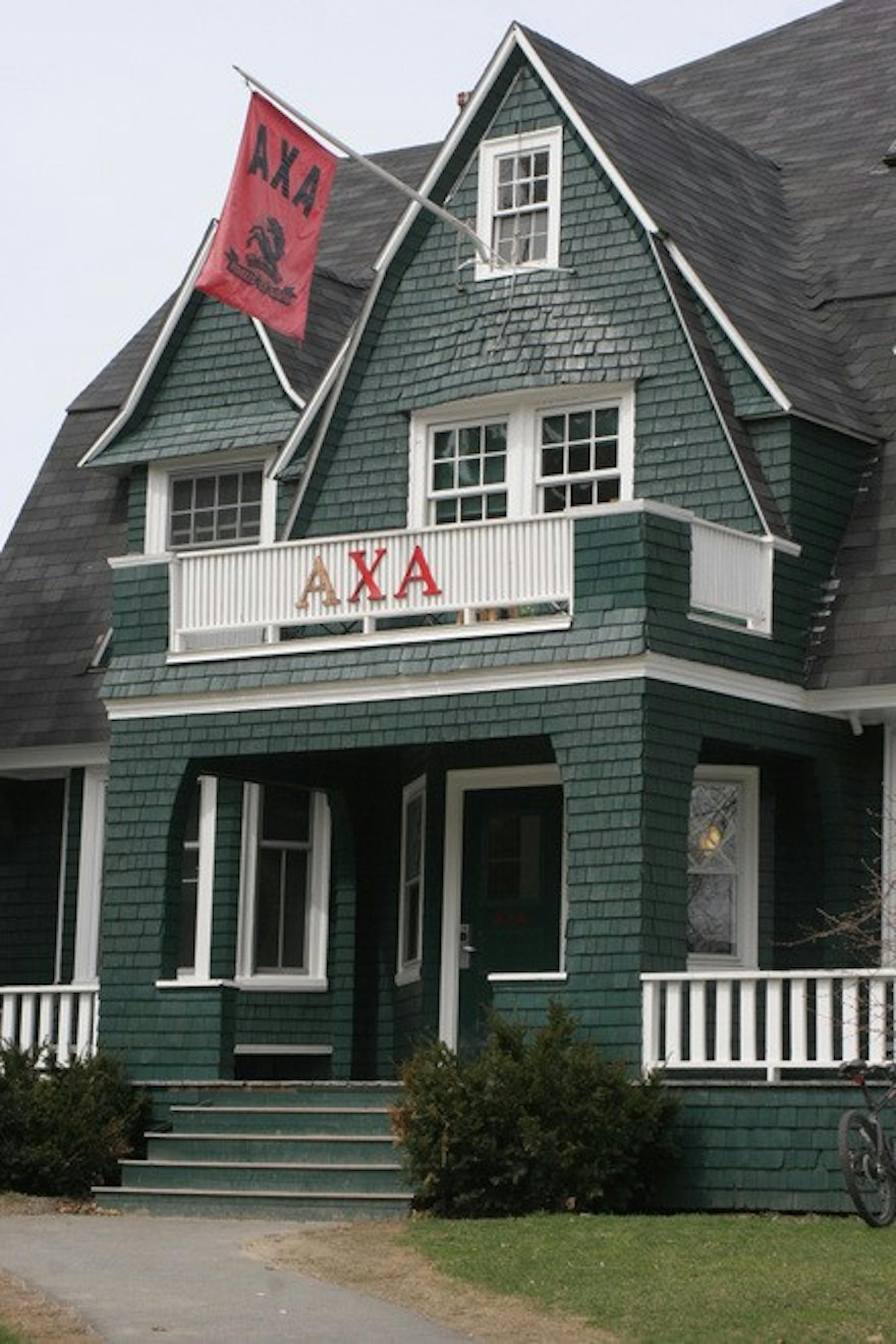 Luke Antal '07 broke from lacrosse tradition and pledged at AXA.