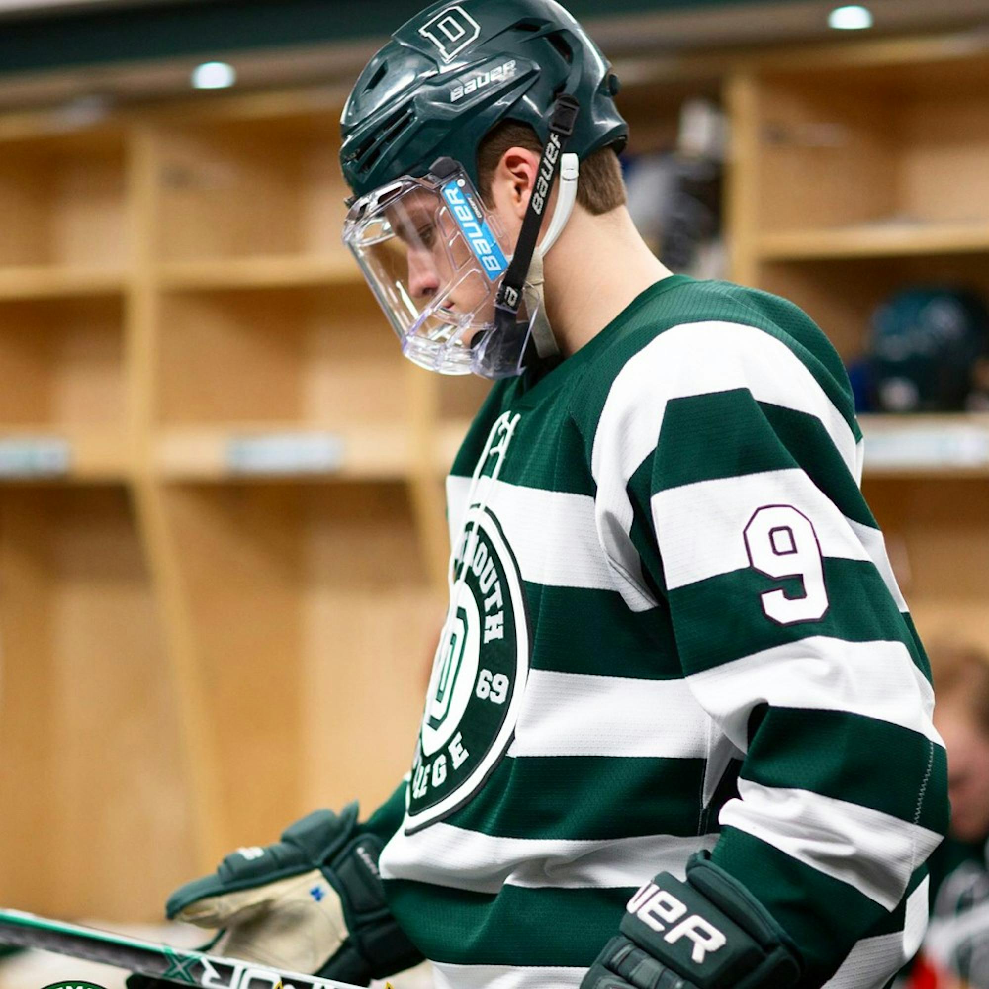 Troy Crema '17 wrapped up his Dartmouth career with 27 goals and 59 points, as well as several All-Ivy honors.