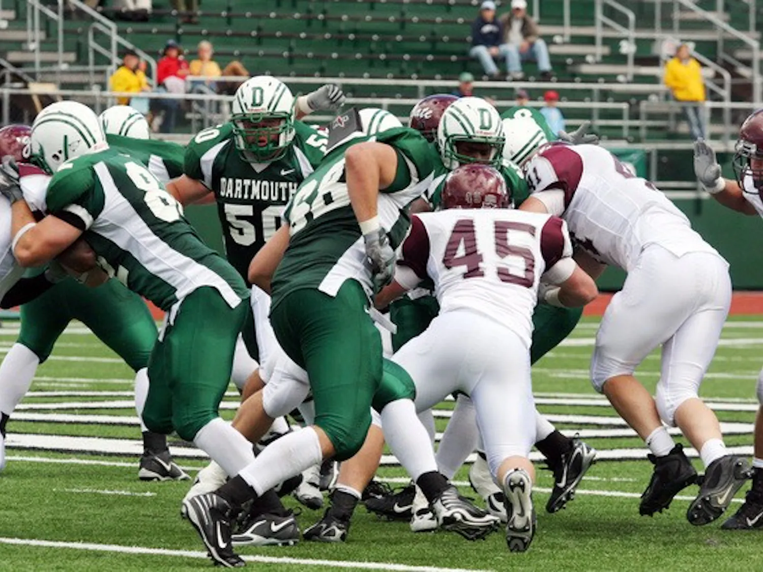 The Big Green tallied 31 points but dropped an eighth consecutive Granite Bowl at in-state rival New Hampshire.