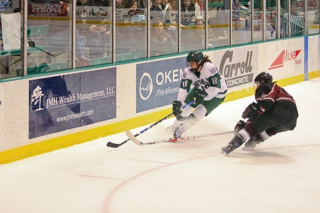 Maggie Kennedy '09 tallied one goal and one assist in the ECAC Championship game against RPI Sunday.