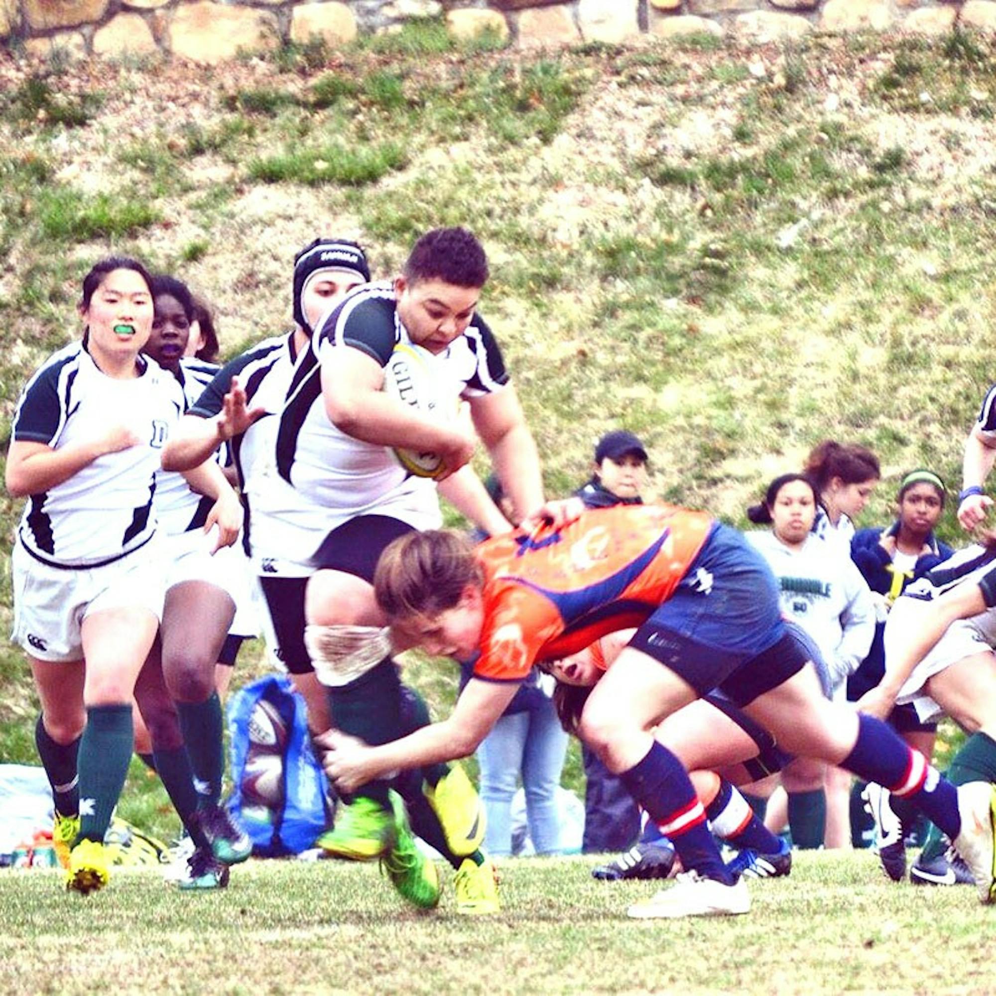 Yeja Dunn ’16 played rugby for the first time her freshman year at Dartmouth.