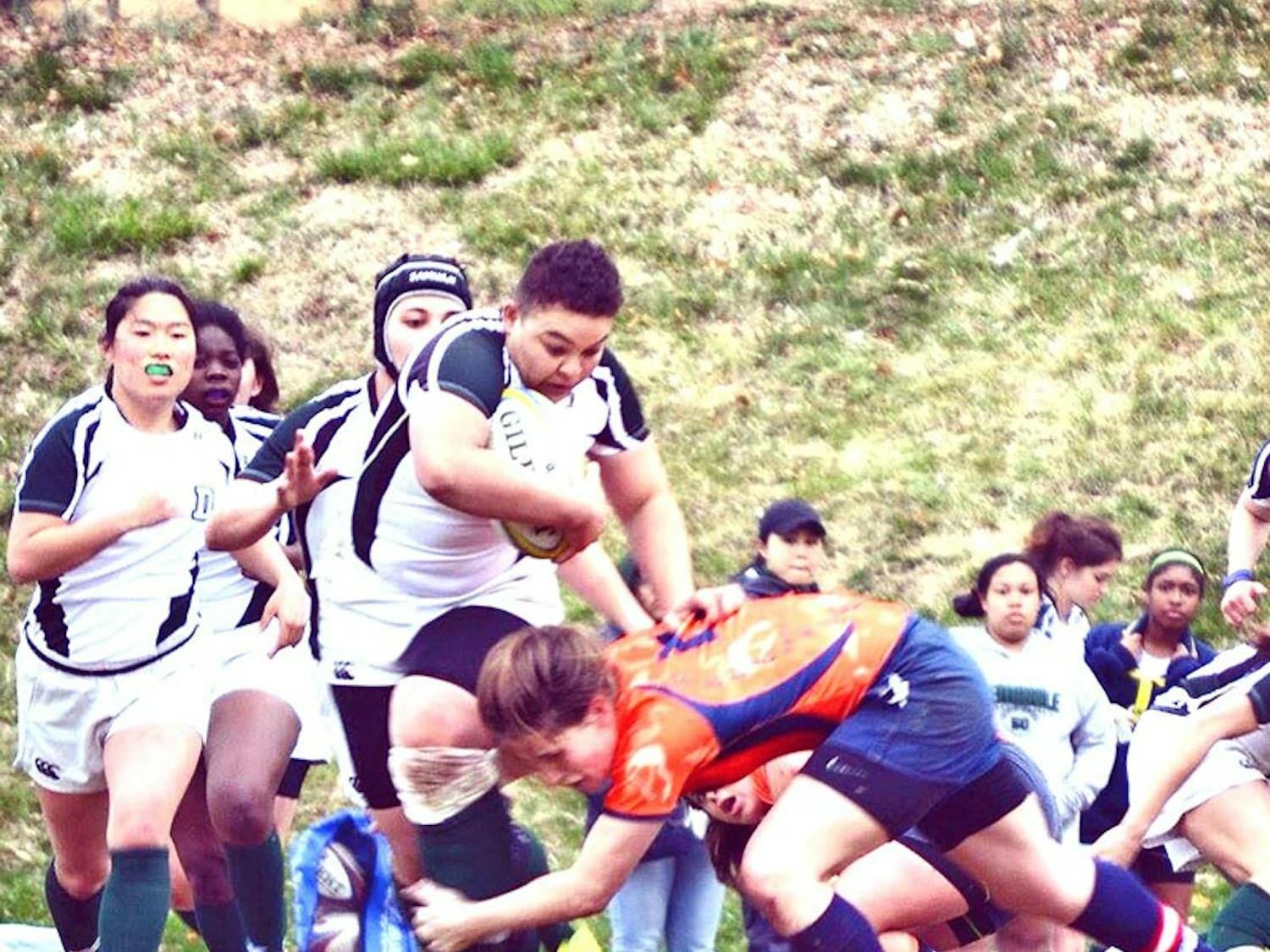 Yeja Dunn ’16 played rugby for the first time her freshman year at Dartmouth.