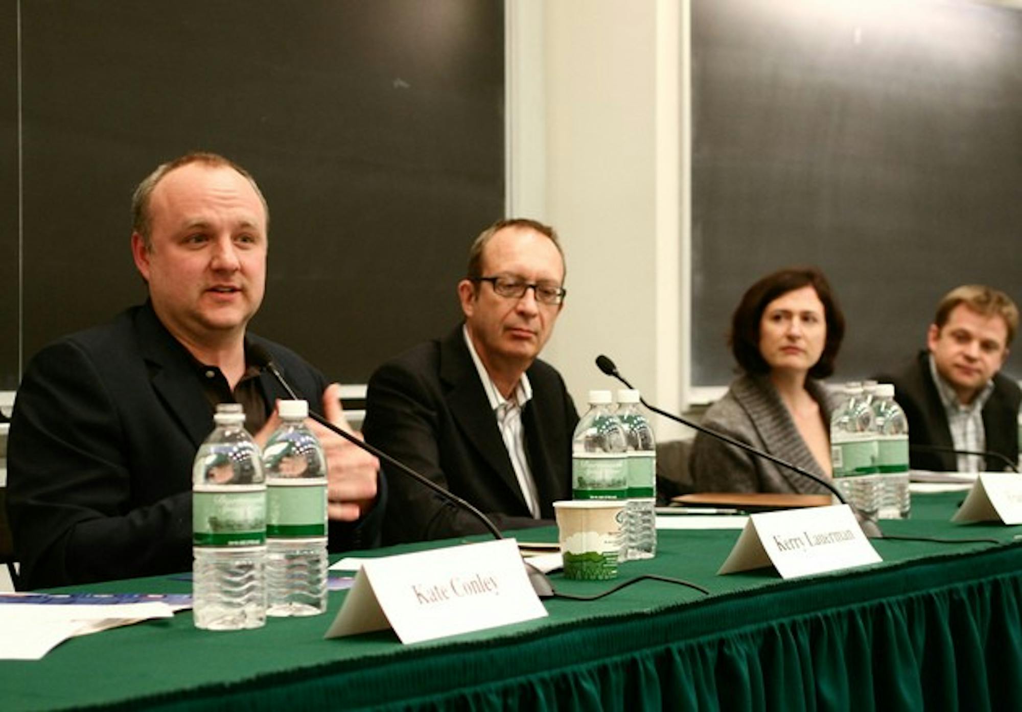 Journalists at Wednesday's panel described the way the journalism industry has adapted to technological advancements in the Internet age.