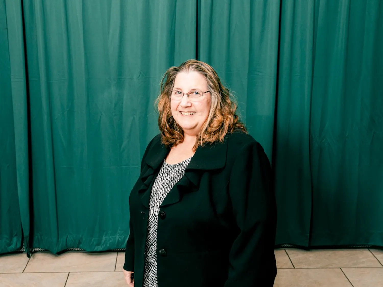 Anita Brown, current administrative assistant for Dartmouth's alumni relations department, has worked at the College for over 45 years.