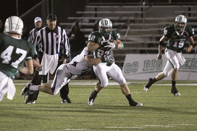 Nick Schwieger '12 leaves Dartmouth as the program's all-time leader in rushing yards with 3,150.