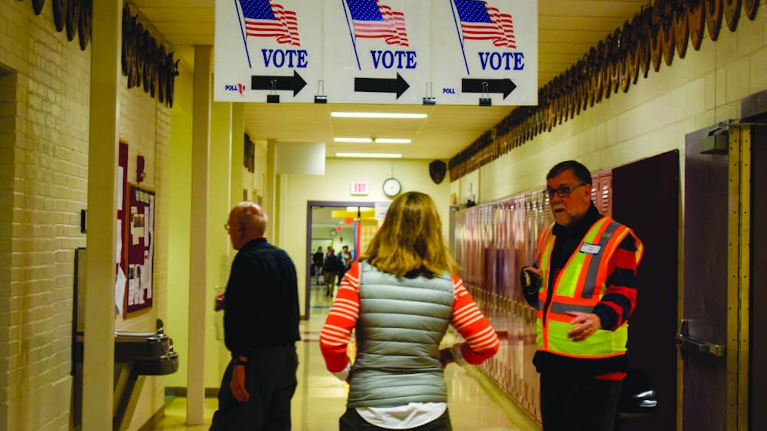 Hanover High School is the designated voting place in Hanover, NH.&nbsp;