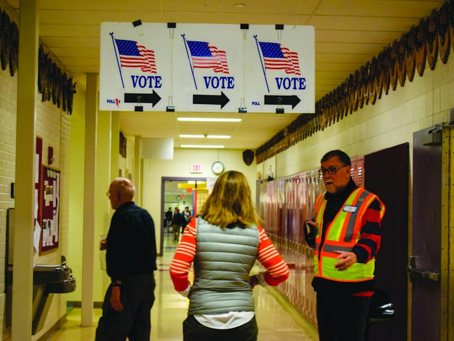 Hanover High School is the designated voting place in Hanover, NH.&nbsp;