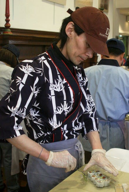 Sunja's Sushi is offered fresh multiple nights a week at Collis Cafe Late night as part of DDS's efforts to offer more ethnic dining options for students.