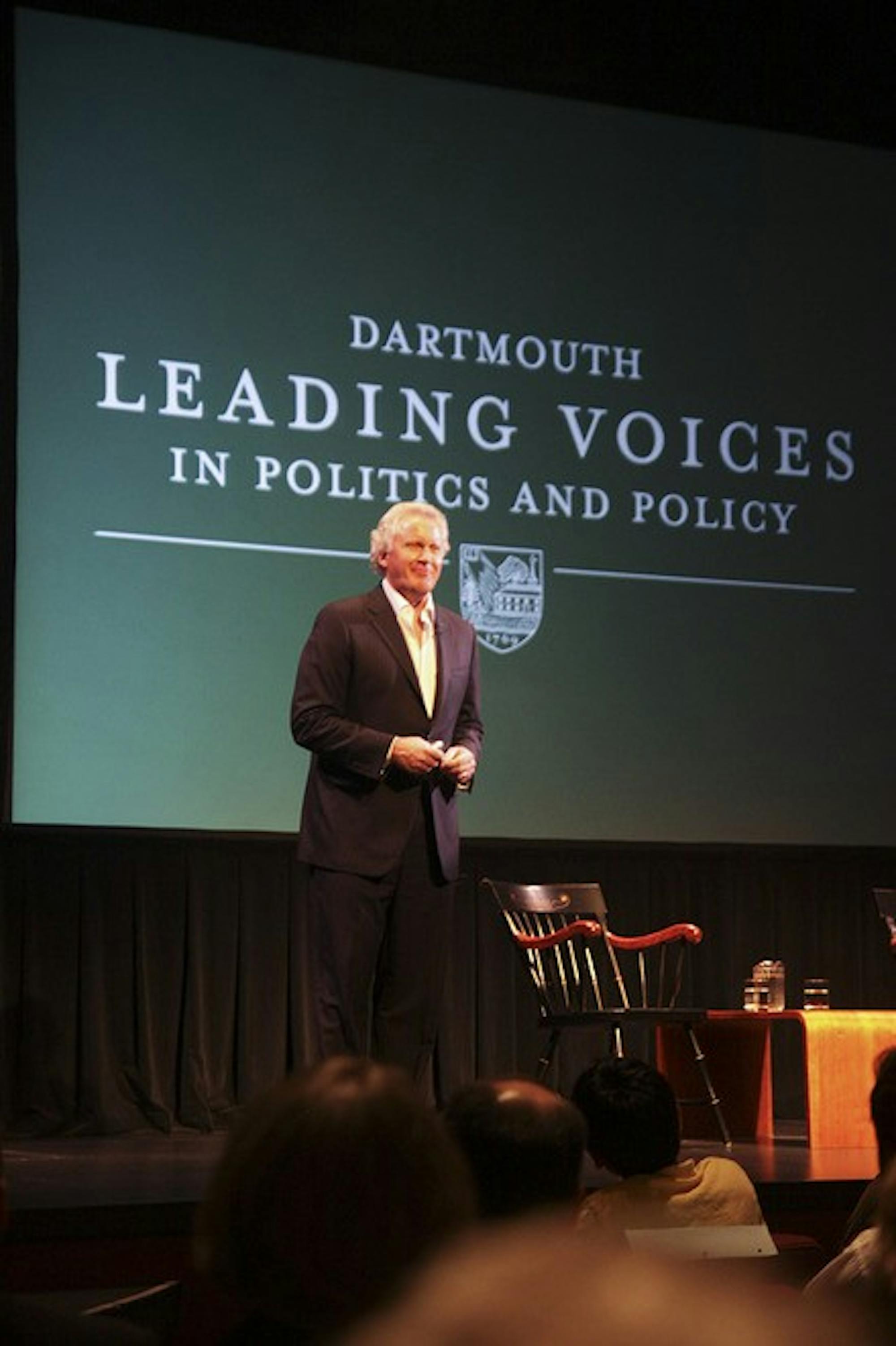 General Electric CEO Jeffrey Immelt '78 said the government plays an important role in dictating the direction of energy markets.