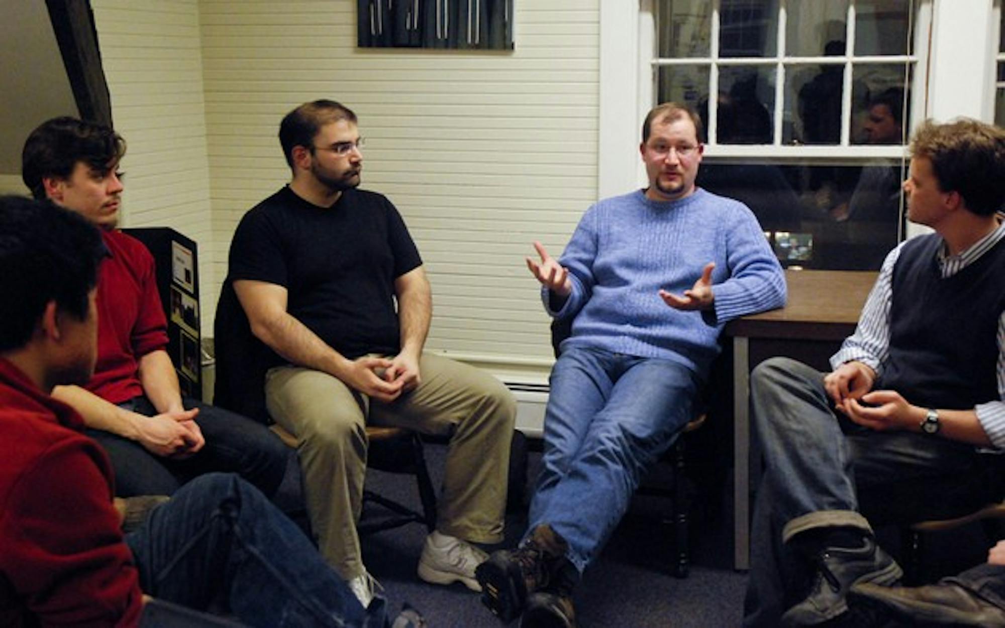 A new campus organization, Q-Faith, hosts its first discussion forum to examine the implications of sexuality in faith Tuesday evening.